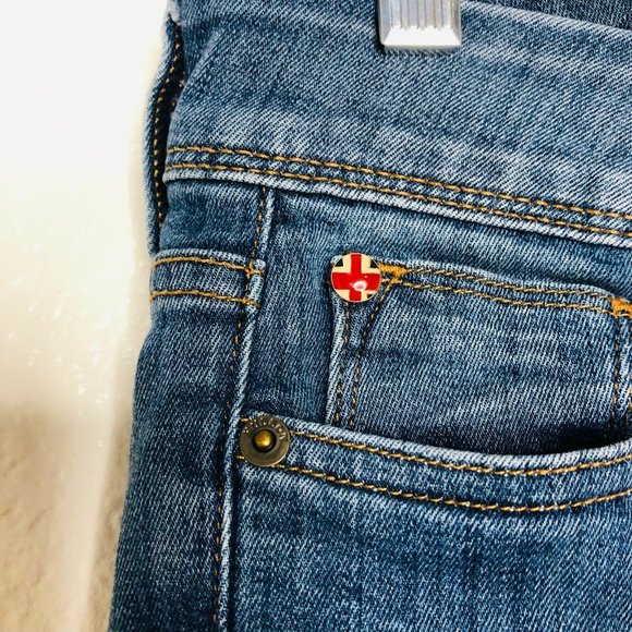 Hudson Ginny Straight Ankle Cuff Jeans - Picture 5 of 11